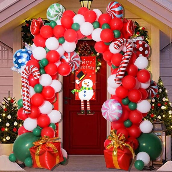 Set di palloncini per decorazione natalizia, Stile: Set 4