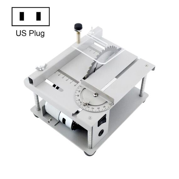 TABELLA DI PRECISIONE DI PRECISIONE DA 150W VAGLIA MINI BUSINO PORTATILE Lavorazione del legno Lavorazione del legno Sega tagliatrice multifunzione, spina degli Stati Uniti