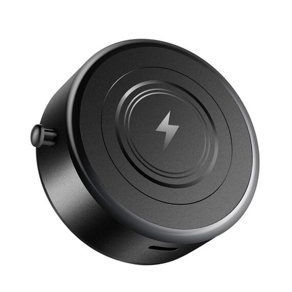 AIMITE M8 Caricabatterie wireless per auto Supporto per telefono Ventosa a vuoto Supporto magnetico forte (nero)