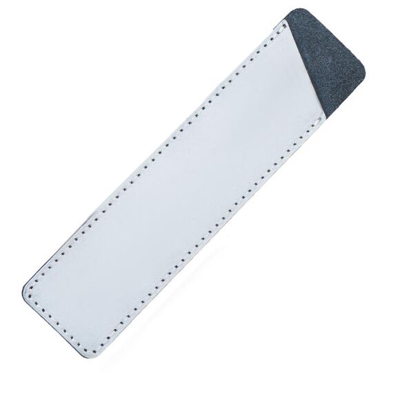 2 PCS Mori Series Handmade Pelle Matita Case Retro Pen Case Cancelleria (nebbia nera nera)