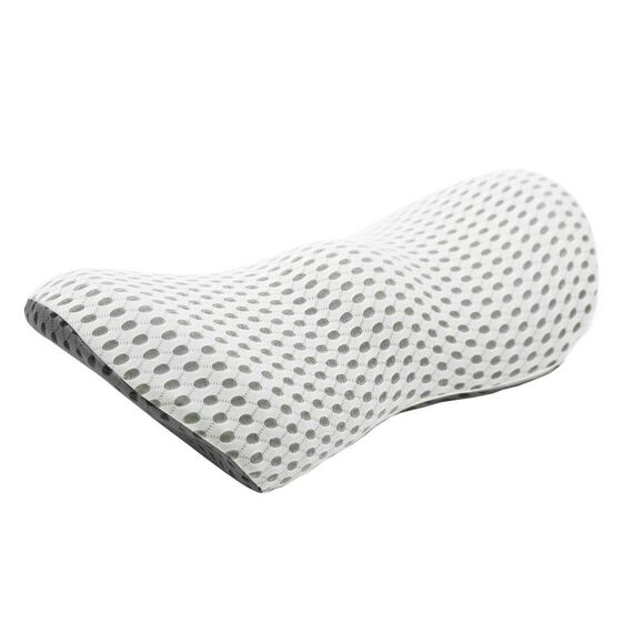 Forniture per auto Supporto per auto Lombari Memory Foam Automobile Sciambia Cuscino Lombare Cuscino Sedile Cuscino Lombare, Colore: Grigio profondo + grigio chiaro
