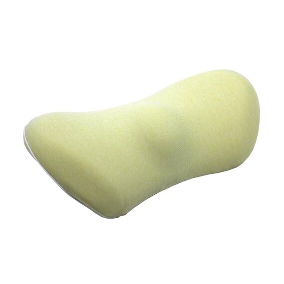 Forniture per auto Supporto per auto Lombari Memory Foam Automobile Auto Sciambia Cuscino Lombare Cuscino Sedile Cuscino lombare, Colore: Giallo di limone cationico