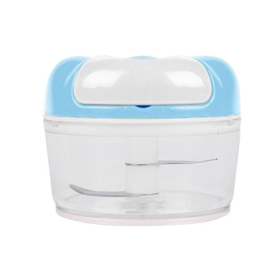 2 PZ Mini Mini Gomentali Manuale Aglio Masher, Dimensioni: grande (blu)