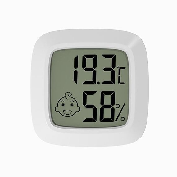 Misurazione della temperatura e dell'umidità misurazione della temperatura del bambino (bianco)