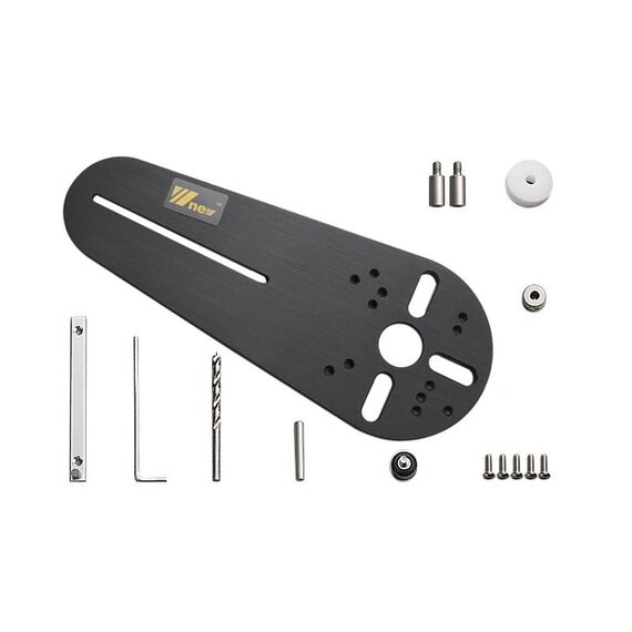 W Nuovo Trimming Machine Accessori fai da te Cerchio universale per la lavorazione del cerchio di fresatura (D)