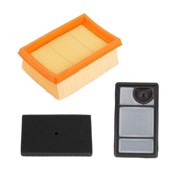 3 pezzi/set elemento in cotone per filtro aria per macchina da taglio 42231410300 per Stihl TS400