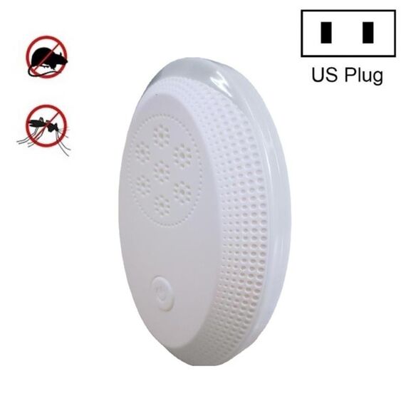 Lampada notturna ad ultrasuoni di zanzara rossa, specifica: spina statunitense (bianco bianco)