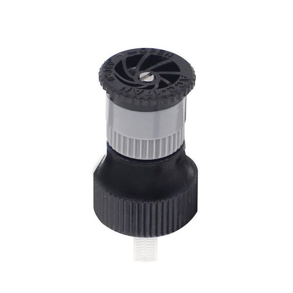 5 pezzi Filettatura interna Sprinkler 4 punti Spruzzatore di dispersione regolabile