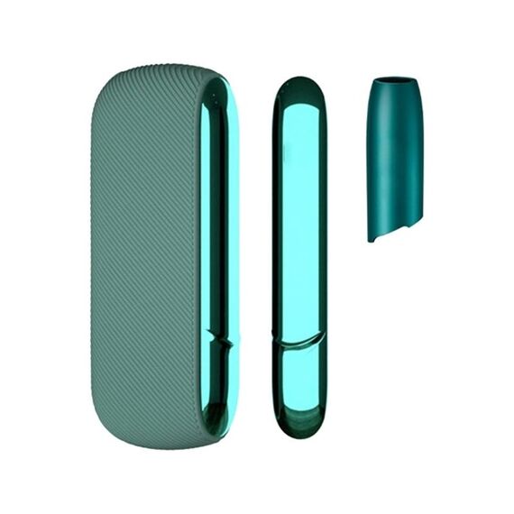 Custodia in silicone + copertura laterale + copertura superiore per IQO 3.0 / 3.0 Duo (verde)