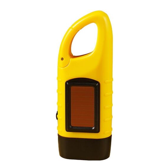 AOTU AT5503 ESTERNO SOLAR A MANULANZA A MANULANZA A MANUSCIA EMERGENZA LED Torcia elettrica (Giallo)