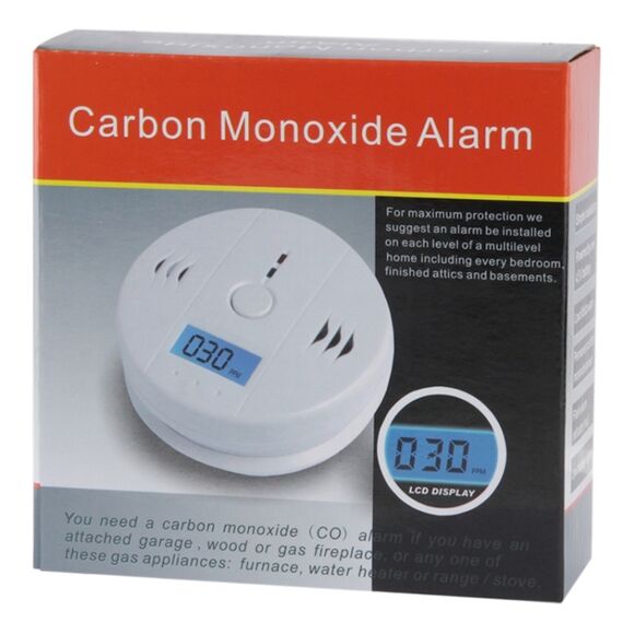 Rilevatore di gas monossido di carbonio bianco S-MDC-0310 6922983415524Rilevatore di gas monossido di carbonio bianco S-MDC-0310 6922983415524