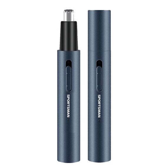 Sportsman Metal Tube Tube Tube Body Device per capelli ricaricabile per capelli, Stile: Sopracciglio 2 in 1 (Sea Blue)