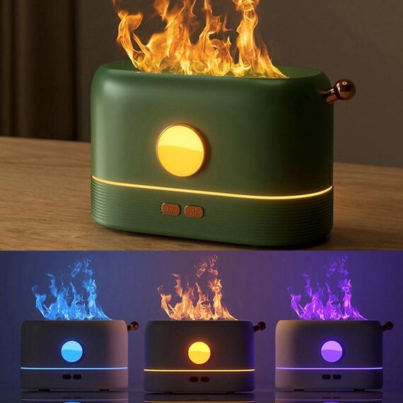 JF801 Simulazione desktop Simulazione AROMA Diffusore umidificatore, colore: 3 colori verde chiaro