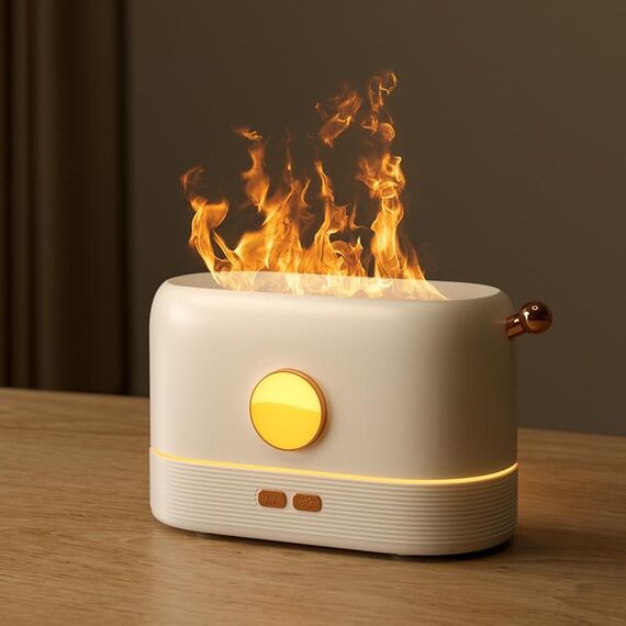 JF801 Simulazione desktop Simulazione AROMA Diffusore umidificatore, colore: bianco monocromatico