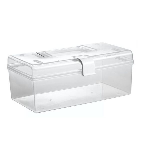 Scatola per medicinali portatile Scatola per medicinali in plastica per la conservazione a casa, stile: lungo grande