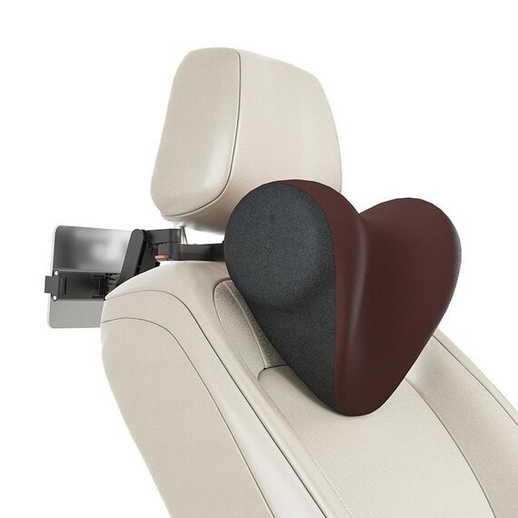 A09 seggiolino per auto in memory foam cuscino comodo cuscino, stile: con supporto (caffè)