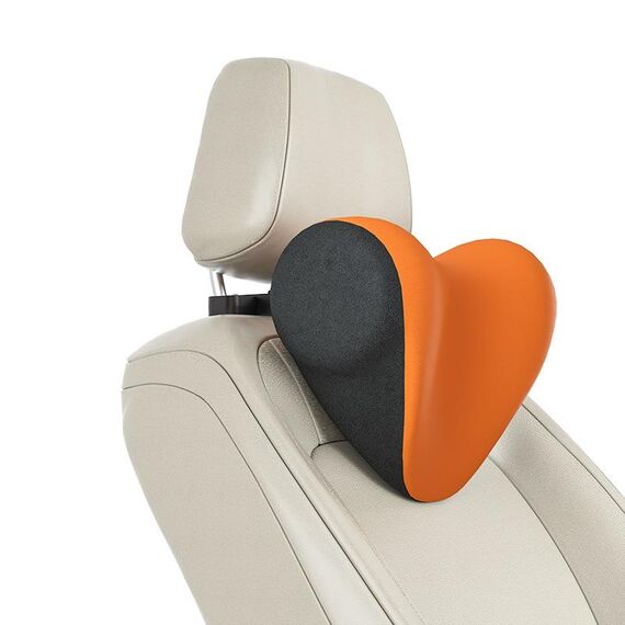 A09 seggiolino per auto Memory foam comodo cuscino per collo comodo, stile: senza supporto (arancione)