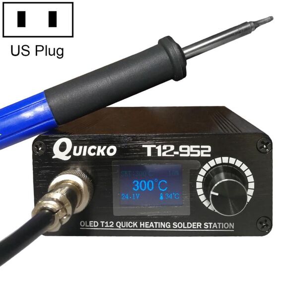 Saldatura di riparazione elettronica Quicko con impugnatura (spina USA)