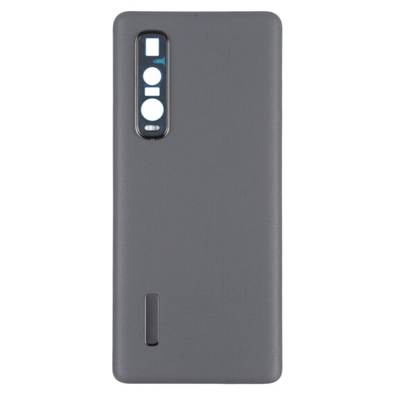Cover posteriore in pelle con batteria per OPPO Find X2 Pro CPH2025 nero SPS1184BL 6922129114007
