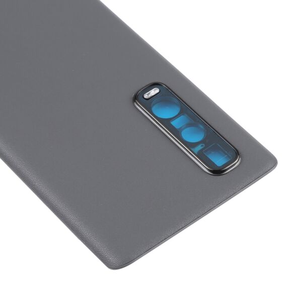 Cover posteriore in pelle con batteria per OPPO Find X2 Pro CPH2025 nero SPS1184BL 6922129114007