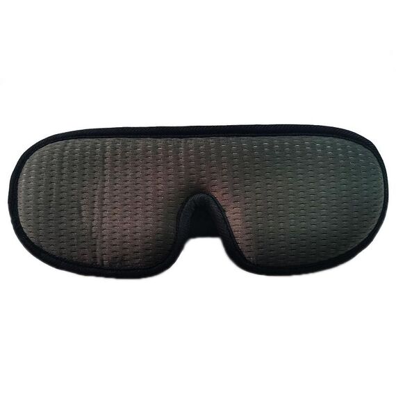 Maschera per occhi per dormire con ombreggiatura traspirante 3D (grigio)