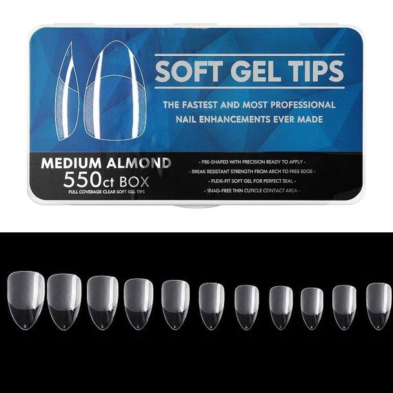 Piastra per unghie per manicure senza cuciture ultrasottile antigraffio, forma: 04 goccia d'acqua corta mezza sabbia