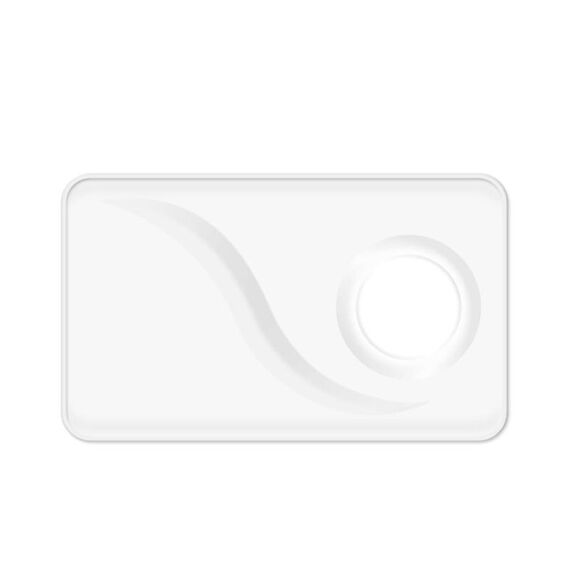 FY-2022 Locator Custodia protettiva Tipo di carta Portafoglio anti-smarrimento per Apple AirTag (bianco)