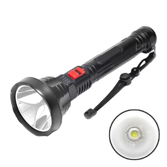 L-826 Mini torcia LED portatile ricaricabile USB a nucleo singolo da 3 W
