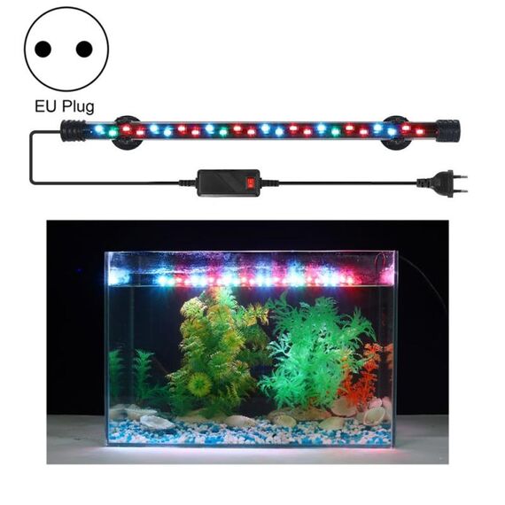 Q50CF Luce RGB 90-260 V Luce subacquea per acquario Luce LED per acquario (spina UE)