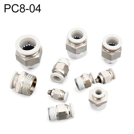 PC8-04 LAIZE PC Connettore rapido pneumatico dritto