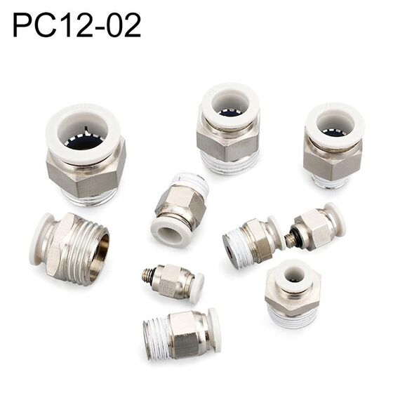 PC12-02 LAIZE PC Connettore rapido pneumatico diritto