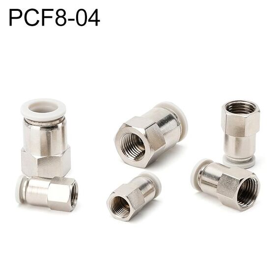 PCF8-04 LAIZE Filettatura Femmina Dritta Pneumatica Raccordo Rapido Raccordo