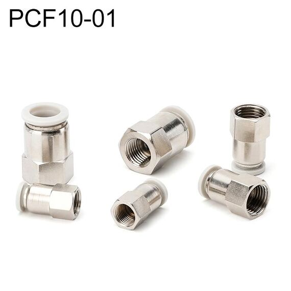 PCF10-01 LAIZE Filettatura Femmina Dritto Pneumatico Raccordo Rapido Raccordo
