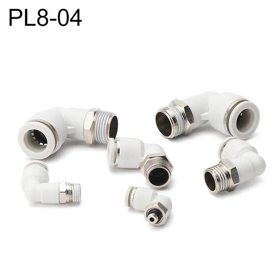 PL8-04 LAIZE PL Connettore rapido pneumatico a gomito