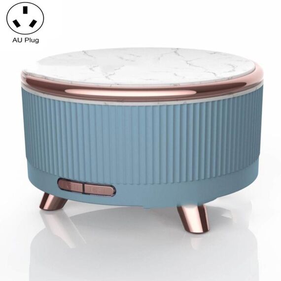 Diffusore di aromaterapia ad ultrasuoni Umidificatore Diffusore di oli essenziali Spina AU (blu cielo)