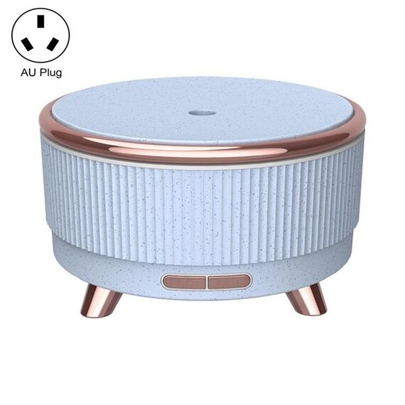Diffusore di aromaterapia ad ultrasuoni Umidificatore Diffusore di oli essenziali Spina AU (punto fiore blu)