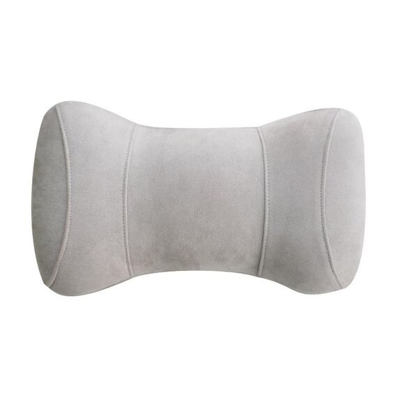 Cuscino per dormire del sedile della colonna vertebrale cervicale del poggiatesta del cotone di memoria dell'automobile (grigio)