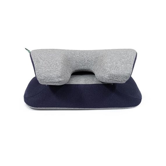 Cuscino per pisolino pieghevole in cotone memory (Navy)