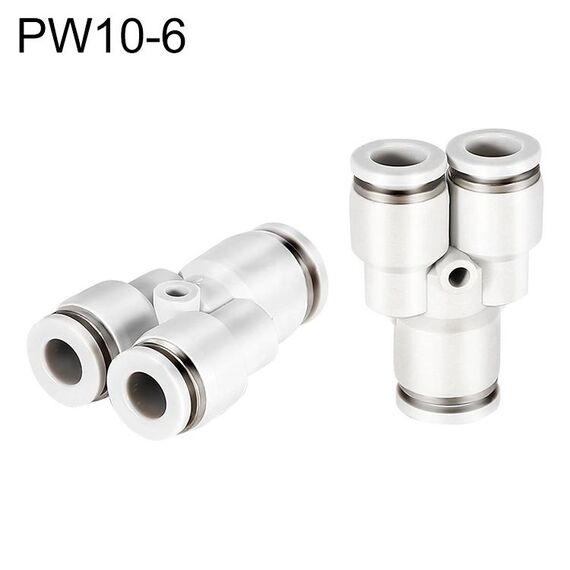 PW10-6 LAIZE PW Raccordo a raccordo rapido pneumatico a T tipo Y