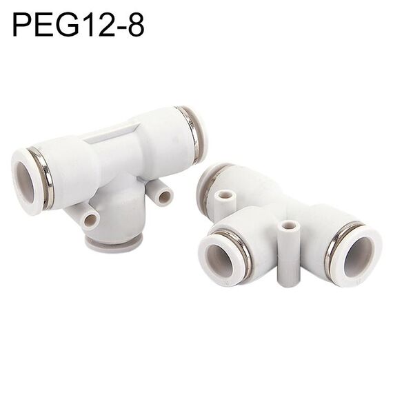 PEG12-8 LAIZE PW Raccordo pneumatico a raccordo rapido con riduzione a T tipo T