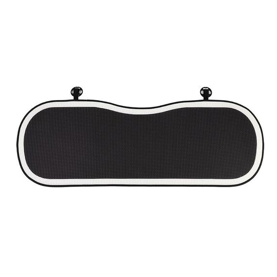 Cuscino del sedile traspirante per auto semplice in seta di ghiaccio Cuscino estivo universale, stile: fila posteriore a nido d'ape