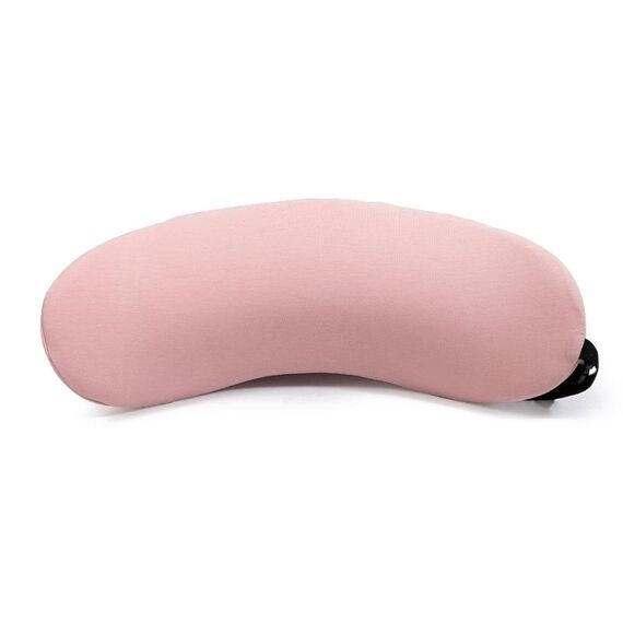 Cuscino per colonna vertebrale lombare in memory foam Cuscino lombare per dormire per donne incinte (mezzaluna rosa)