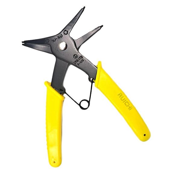 2 pinze RUICHI 2 in 1 multifunzione con fermo a molla (giallo)