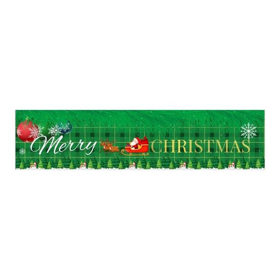 Forniture per decorazioni per feste natalizie per patio 50 x 250 cm (stile 21)