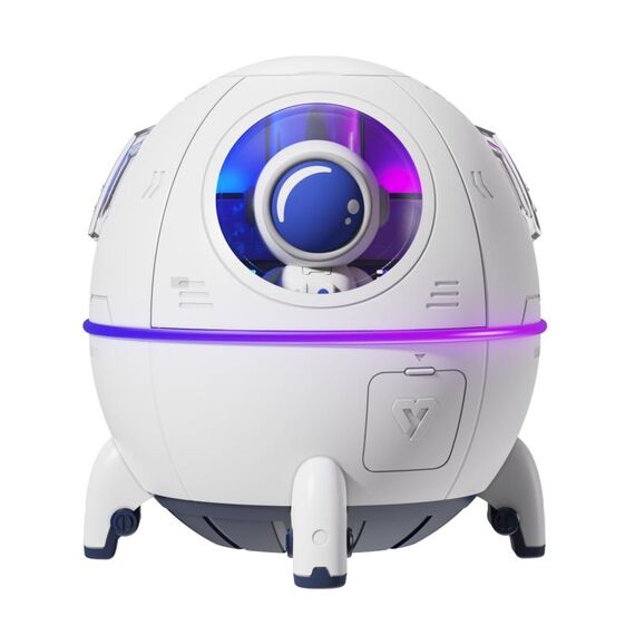 Lampada ambientale per umidificatore da tavolo Lunar Type-C (grigio)