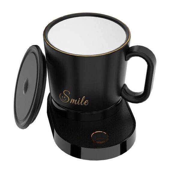 IDZ011 Caricatore wireless per telefono da tavolo Tazza con agitazione intelligente Tazza da caffè con agitazione automatica (nero)