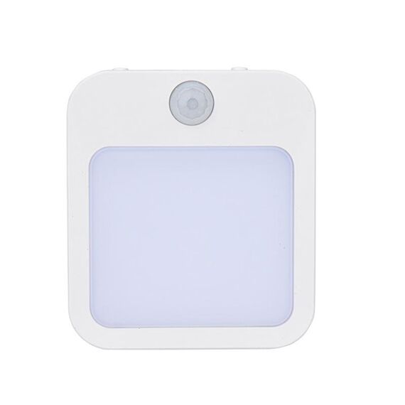 NL2022 Luce notturna con sensore di movimento AC Plug In Luce per armadio dimmerabile, spina europea