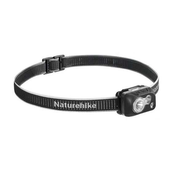 Naturehike IP68 Grado Impermeabile Lampada Frontale Escursionismo all'Aperto Alpinismo Forte Luce Copricapo Illuminazione (Nero)