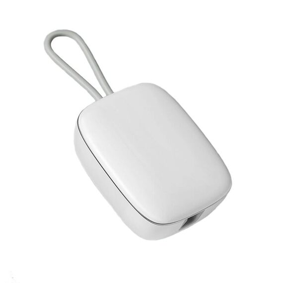 YG-02 Mini UVC Ultravioletto Spazzolino Disinfezione Scatola Portatile USB Ricaricabile Sterilizzatore da Viaggio (Bianco)