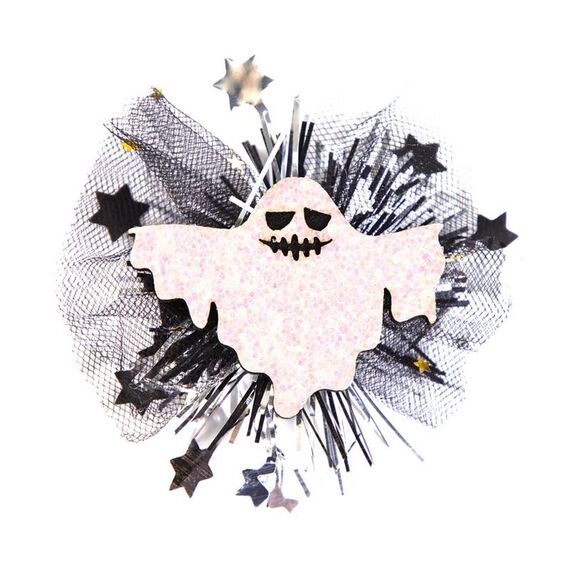 Fermagli per capelli di Halloween Accessori per capelli Bambini Festa Travestimenti Gioielli, Stile: Fantasma Aperto